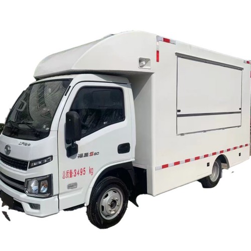 Custom Food Truck tillverkad i Kina Liten foodtruck med komplett kök