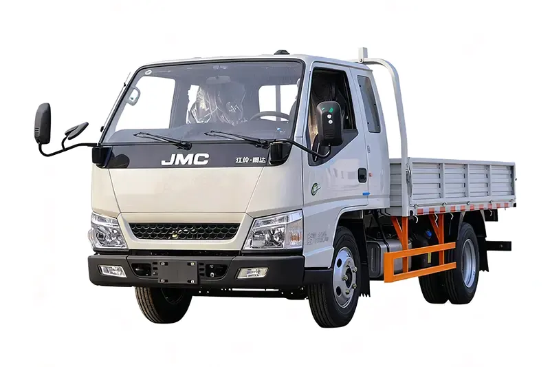 Flakbil med sidobrädor