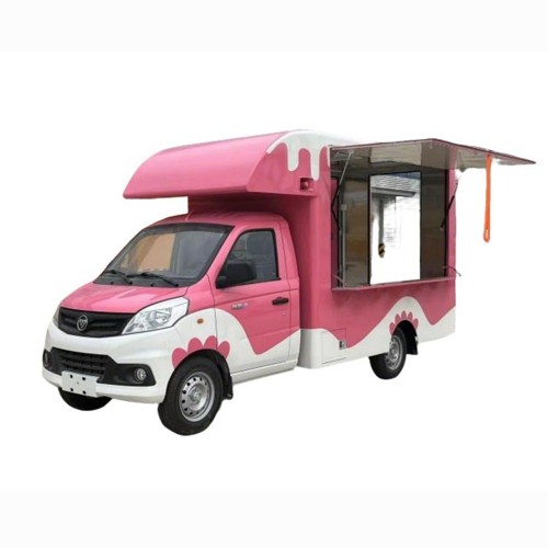 Fullt utrustad Food Truck för Nigeria Mini Truck med komplett kök