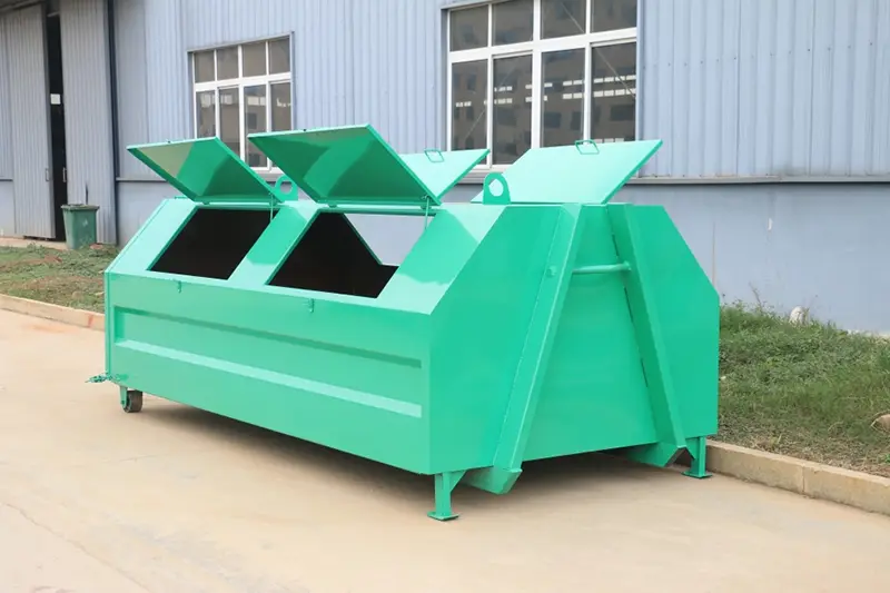 Hook-arm Type Garbage Bin